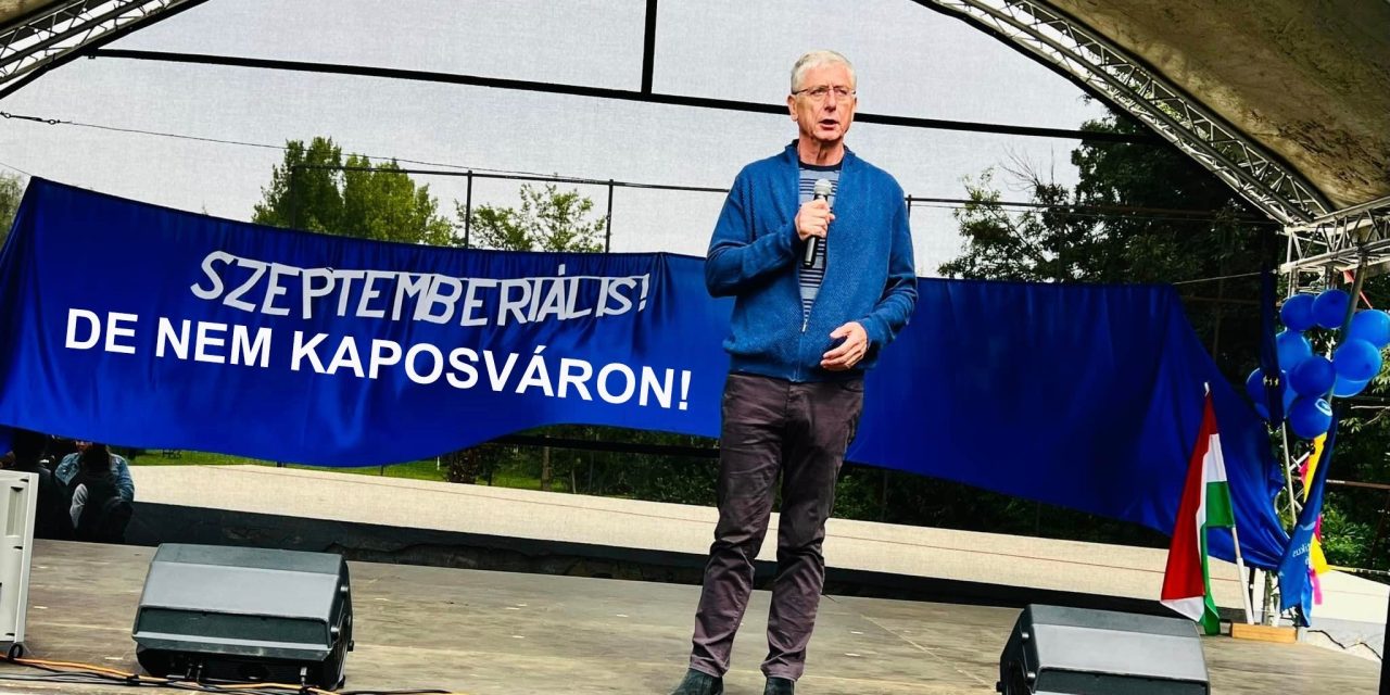 Gyurcsány tojt a kaposváriakra, inkább máshol bulizott